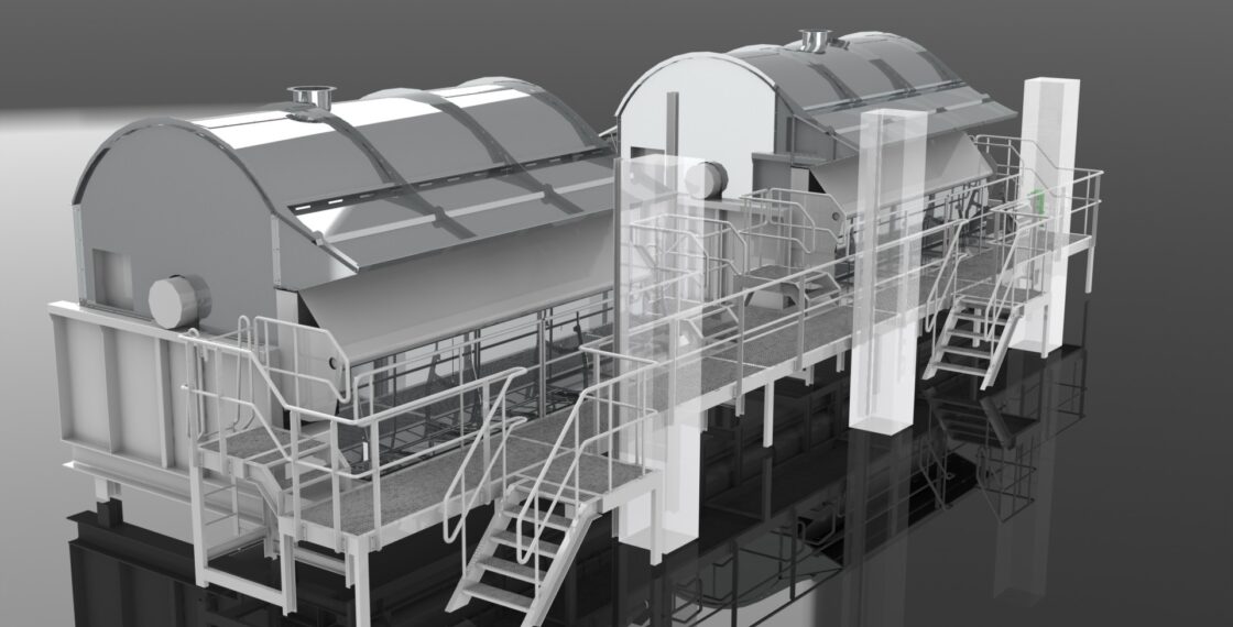 Vacuumdroger Concept - Cargill - Thermosan Engineering machinebouw